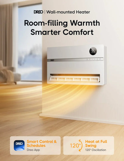 DREO-PHX-WIFI Electric Mounted Wall Heater